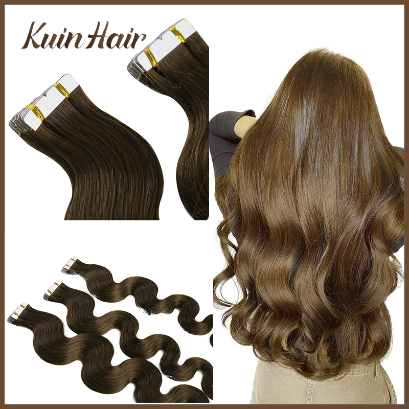 Tape in Human Hair Extensions  - огляд і ціна Invisible Tape In Extensions Real Hair