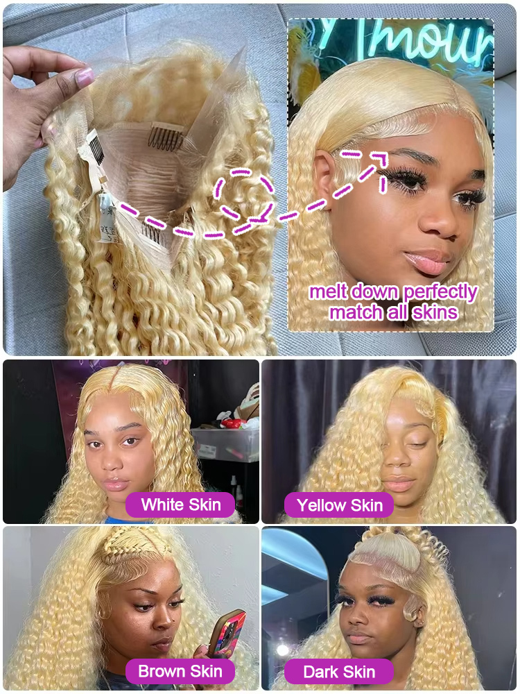 30 40 Inch Deep Wave 13x6 HD L - огляд і ціна Water Wave Bulk Human Hair For Braiding