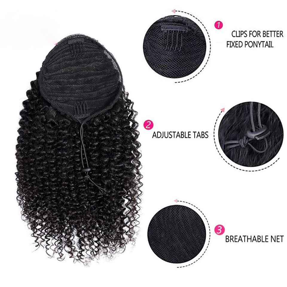 24 26 Inches Long Afro Kinky C - огляд і ціна Seamless Clip In Hair Extensions Human Hair