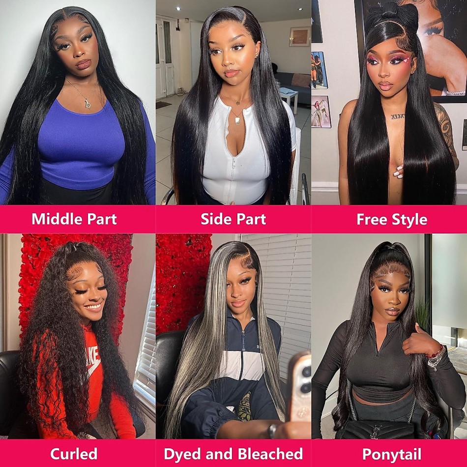 Straight Human Hair Wigs Gluel - огляд і ціна Hd Lace Frontal Wig Human Hair Pre Plucked