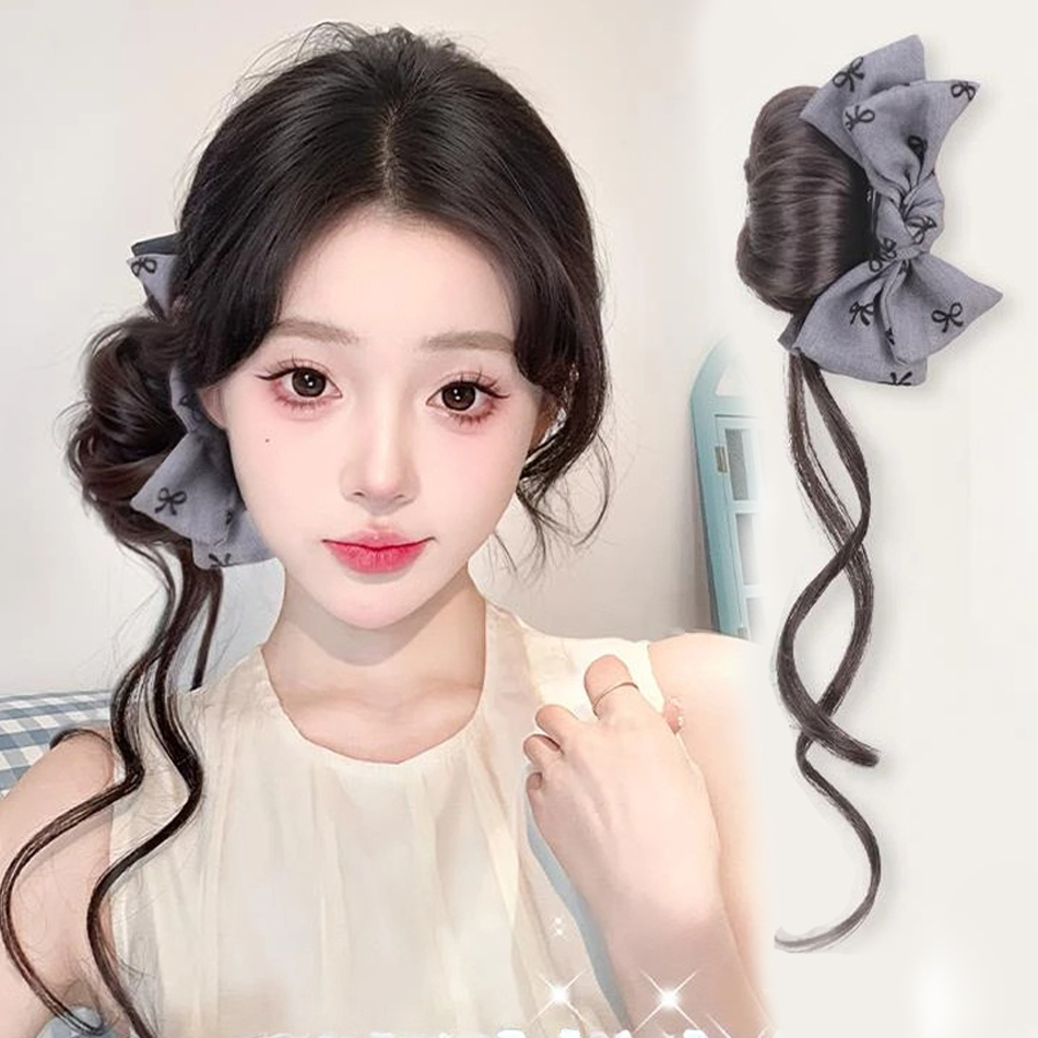 Synthetic Hair Bun Hair Extens - огляд і ціна Claw Clip Messy Bun Hair Piece