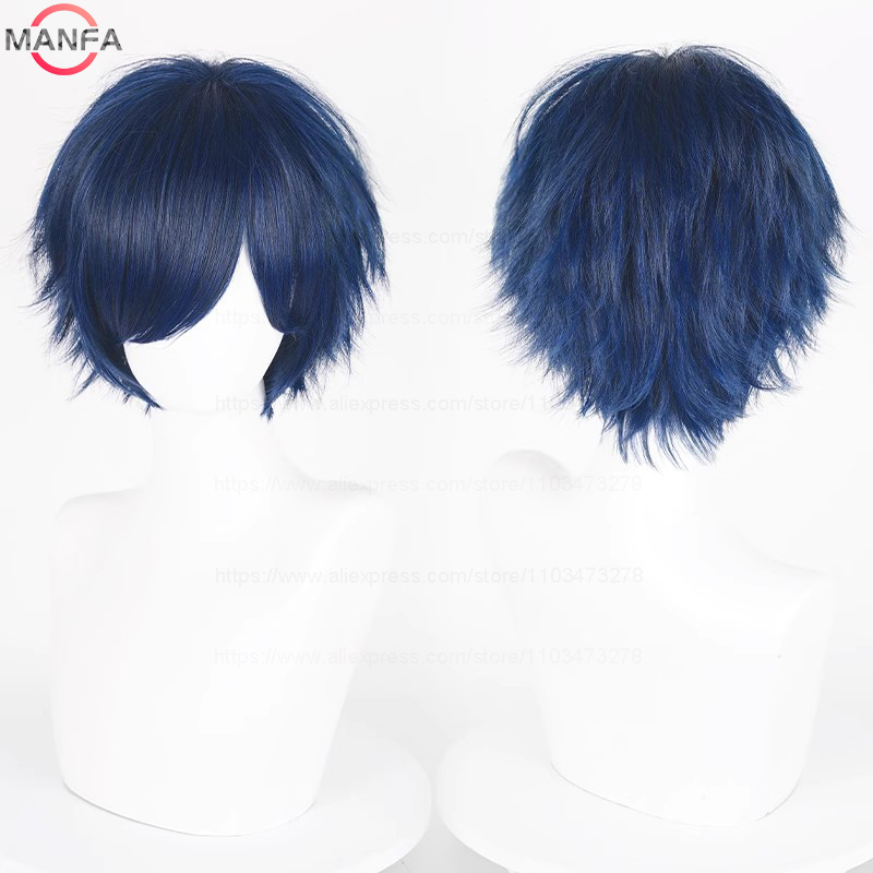 Anime 30cm Short Straight Cosp - огляд і ціна Synthetic Braided Wigs For Black Women