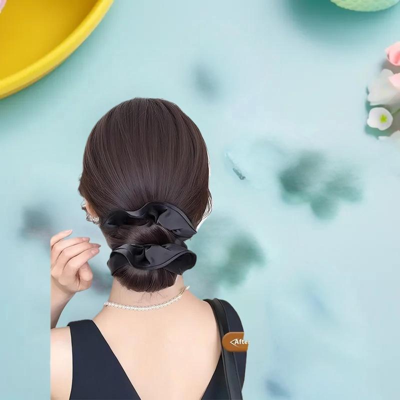 Low Bun Wig Hair Clip-In Messy - огляд і ціна Claw Clip Messy Bun Hair Piece