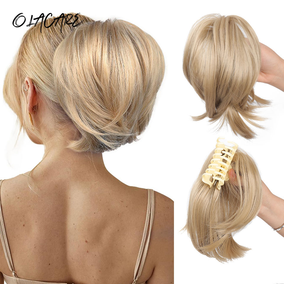 Messy Bun Hair Piece Claw Clip - огляд і ціна Claw Clip Messy Bun Hair Piece
