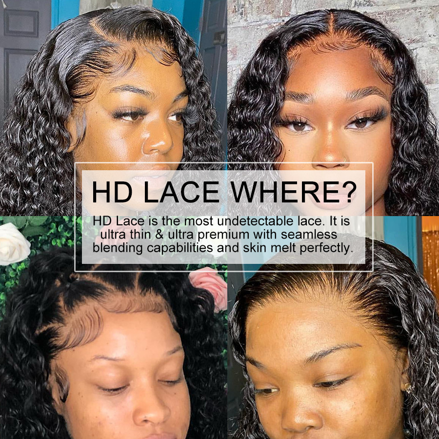 Ultra Fitted 250% Curly Wigs H - огляд і ціна Hd Lace Frontal Wig Human Hair Pre Plucked