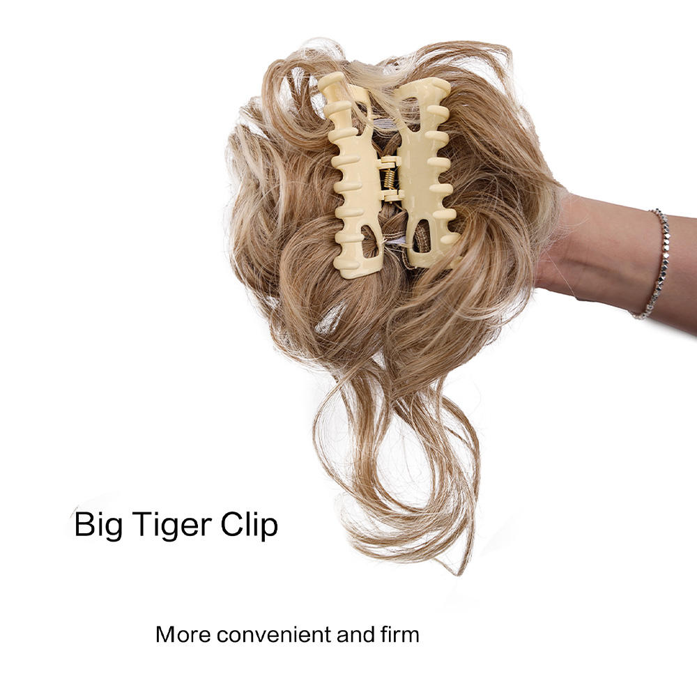 Synthetic Messy Bun Hair Piece - огляд і ціна Claw Clip Messy Bun Hair Piece