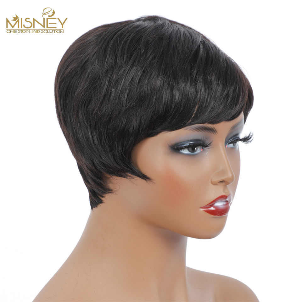 Short Human Hair Wigs Pixie Cu - огляд і ціна Short Pixie Cut Wig Human Hair Cheap