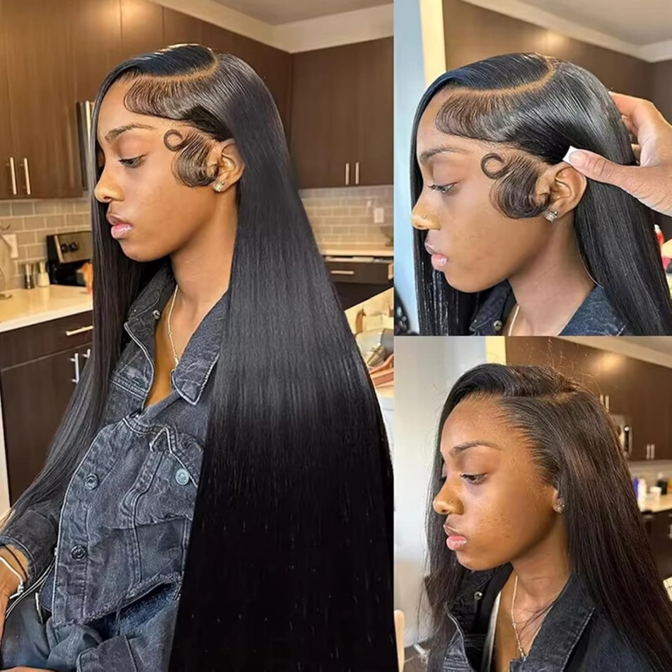 40 Inch Straight Human Hair Wi - огляд і ціна Hd Lace Frontal Wig Human Hair Pre Plucked