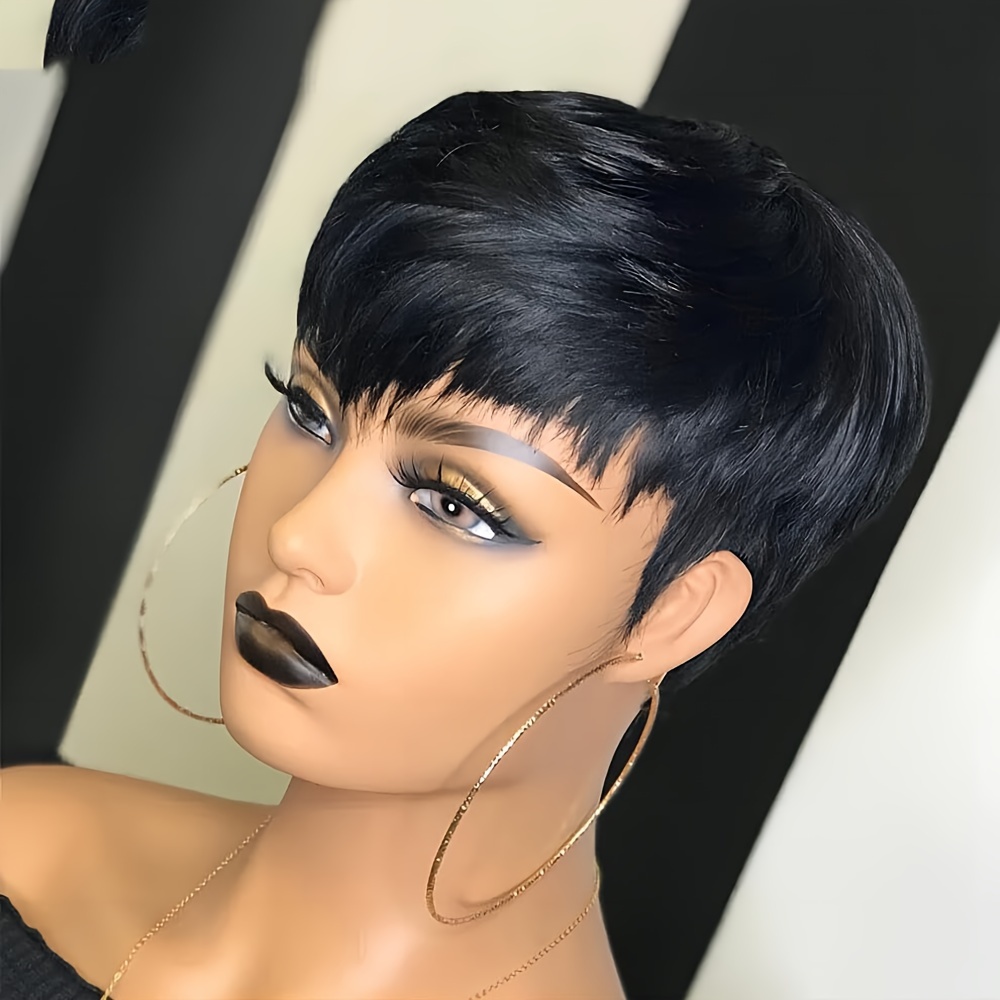 Short Pixie Wig Human Hair Lay - огляд і ціна Short Pixie Cut Wig Human Hair Cheap