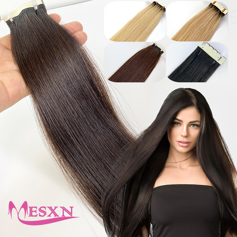 Mini Straight Tape In Human Ha - огляд і ціна Invisible Tape In Extensions Real Hair