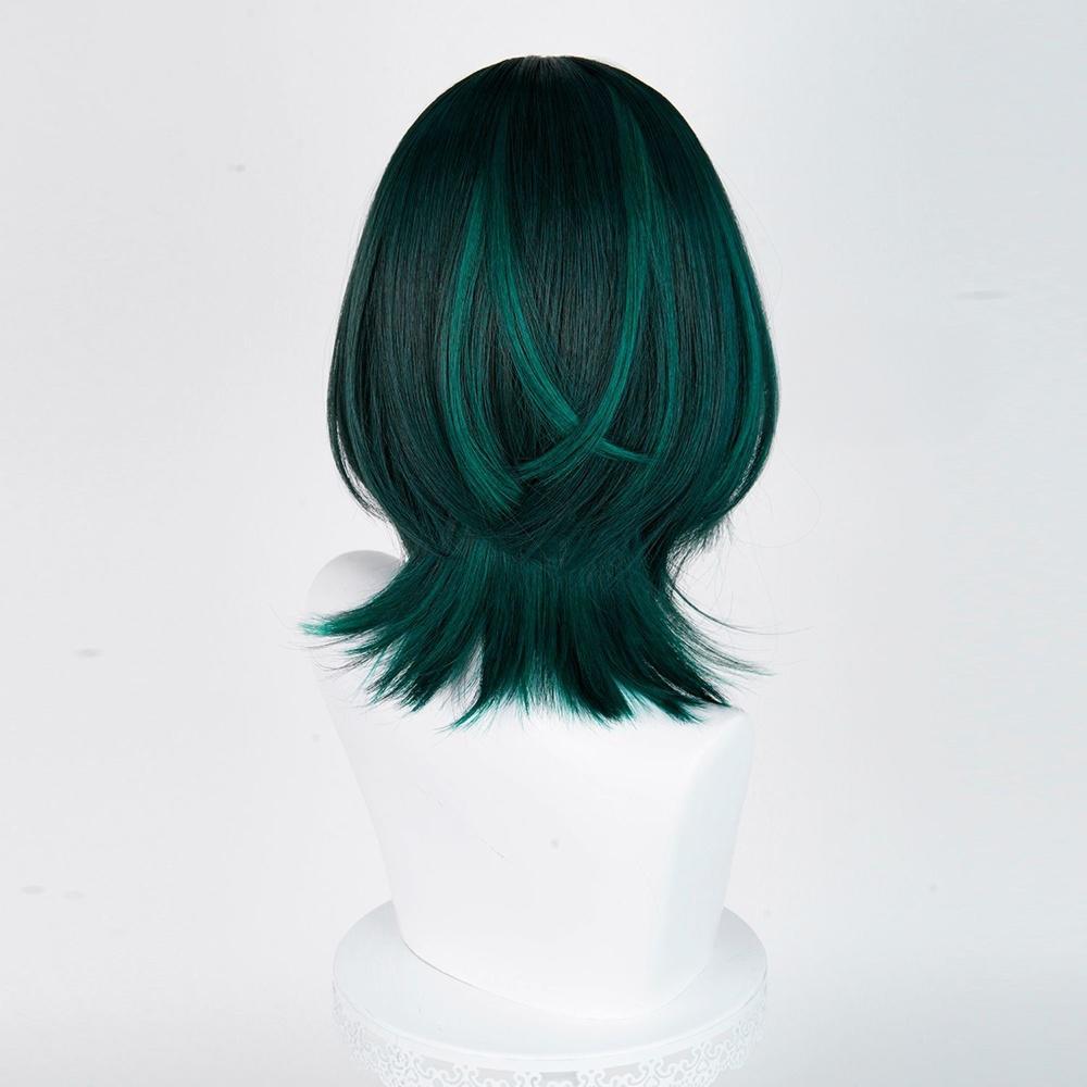 Anime Nefer Cosplay Wig Green  - огляд і ціна Synthetic Wigs