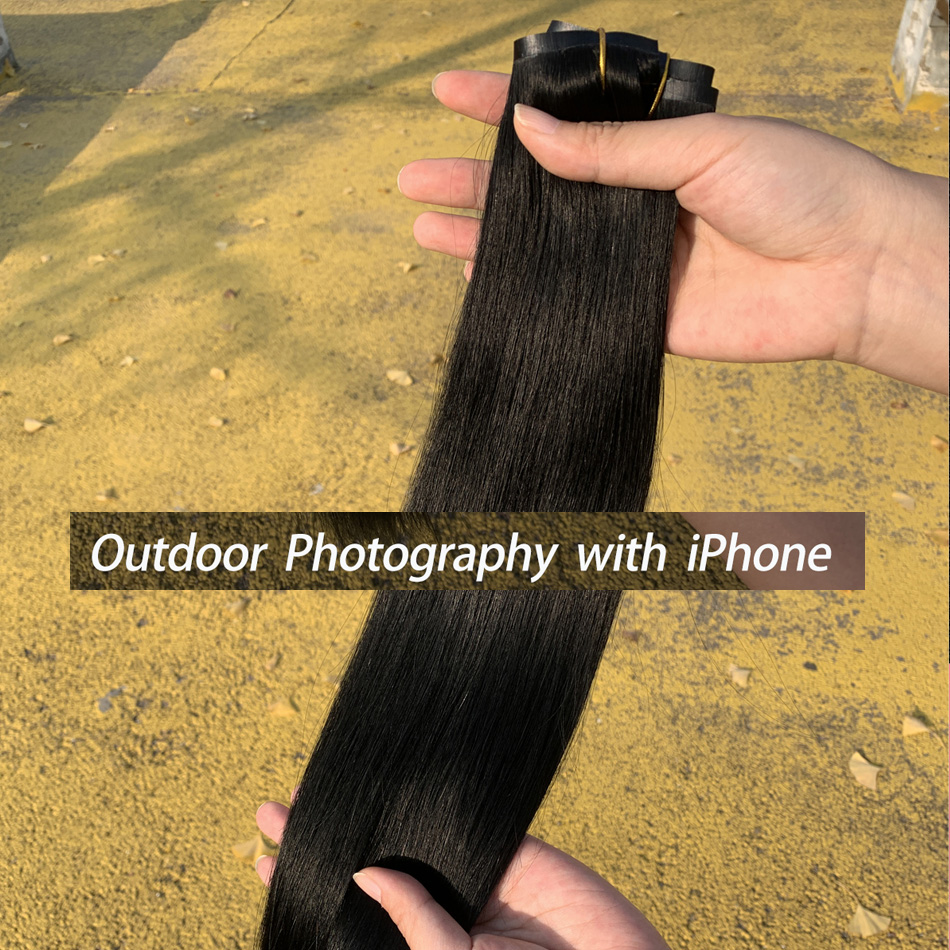 Seamless Clip in Hair Extensio - огляд і ціна Seamless Clip In Hair Extensions Human Hair