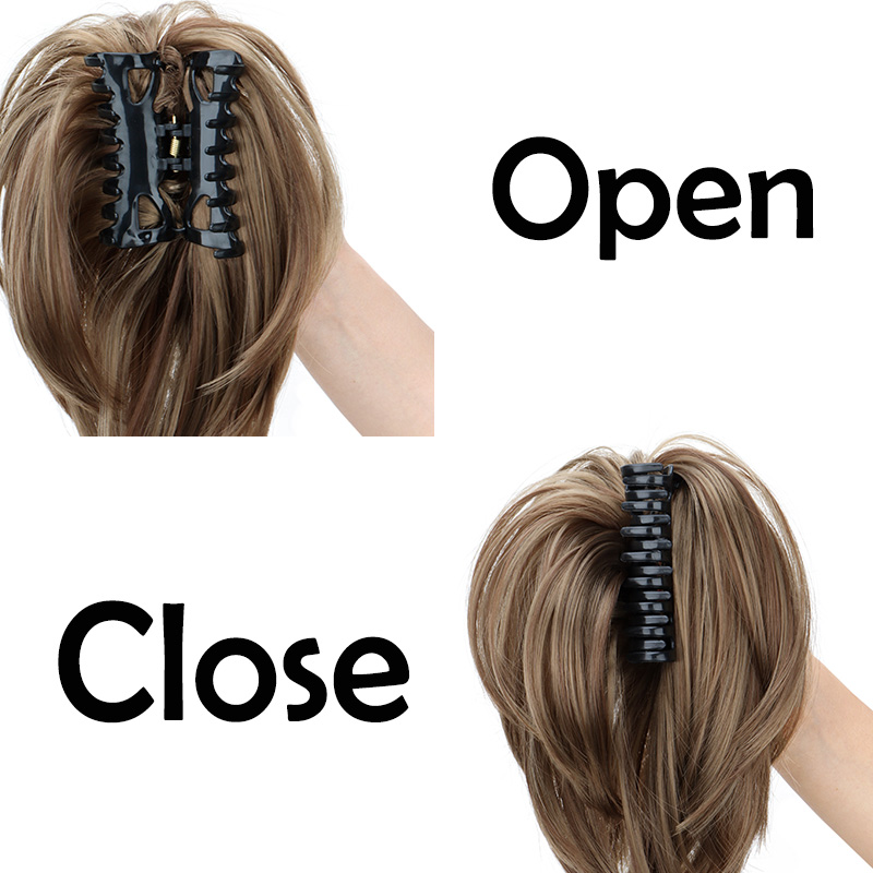 WIGSIN Synthetic Messy Bun Hai - огляд і ціна Claw Clip Messy Bun Hair Piece