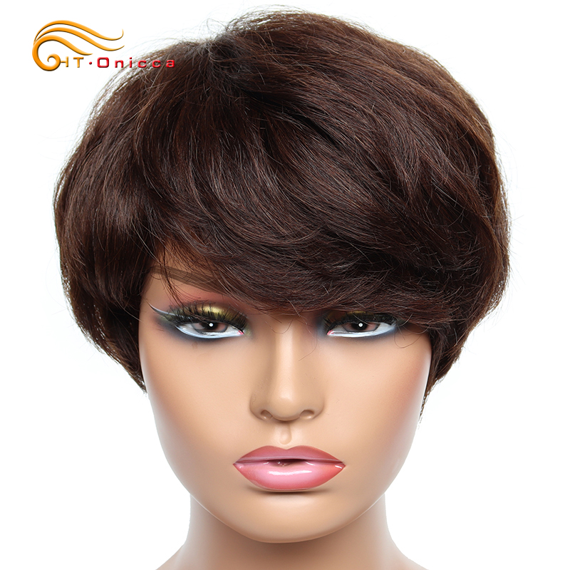 Cheap Short Wig Straight Human - огляд і ціна Short Pixie Cut Wig Human Hair Cheap