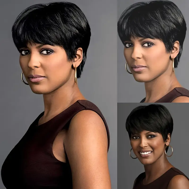 Short Pixie Cut Wig Human Hair - огляд і ціна Short Pixie Cut Wig Human Hair Cheap