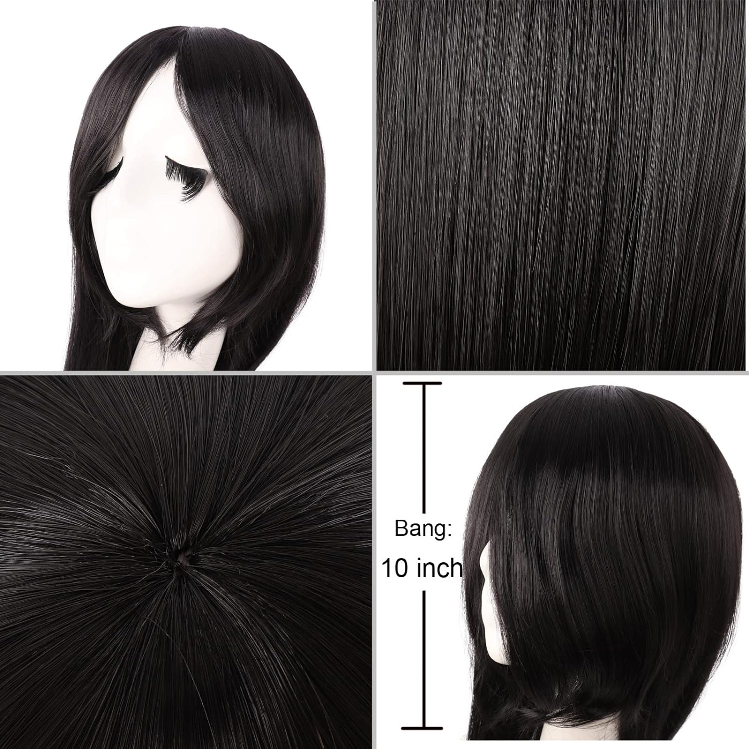 40 Inch 100 cm Long Straight C - огляд і ціна Synthetic Braided Wigs For Black Women