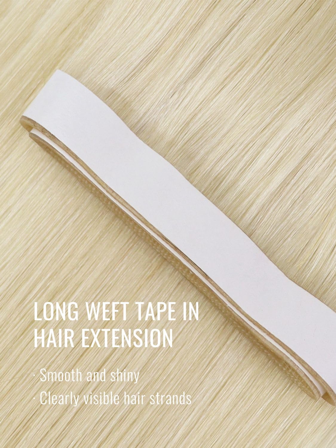 Moresoo Tape in Weft Hair Exte - огляд і ціна Invisible Tape In Extensions Real Hair