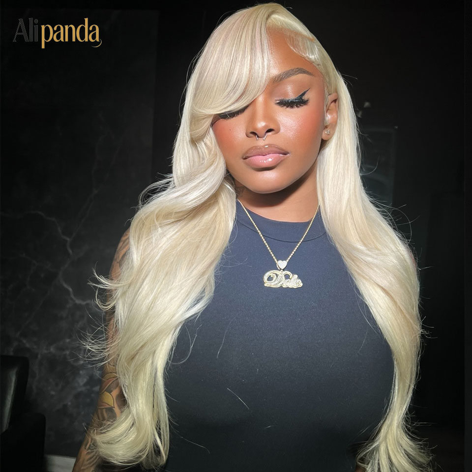 613 HD Lace Frontal Wig 13x6 3 - огляд і ціна 613 Blonde Body Wave Lace Front Wig