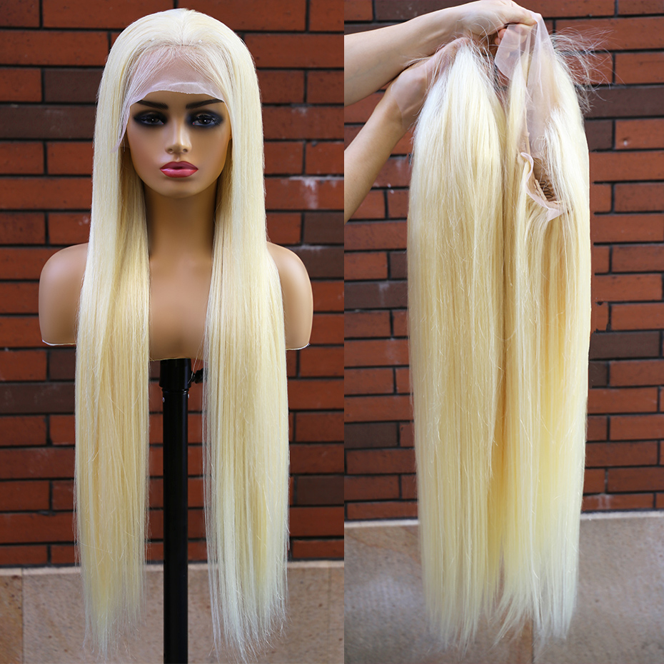 30 40 Inch 613 Honey Blonde Wi - огляд і ціна 613 Blonde Body Wave Lace Front Wig