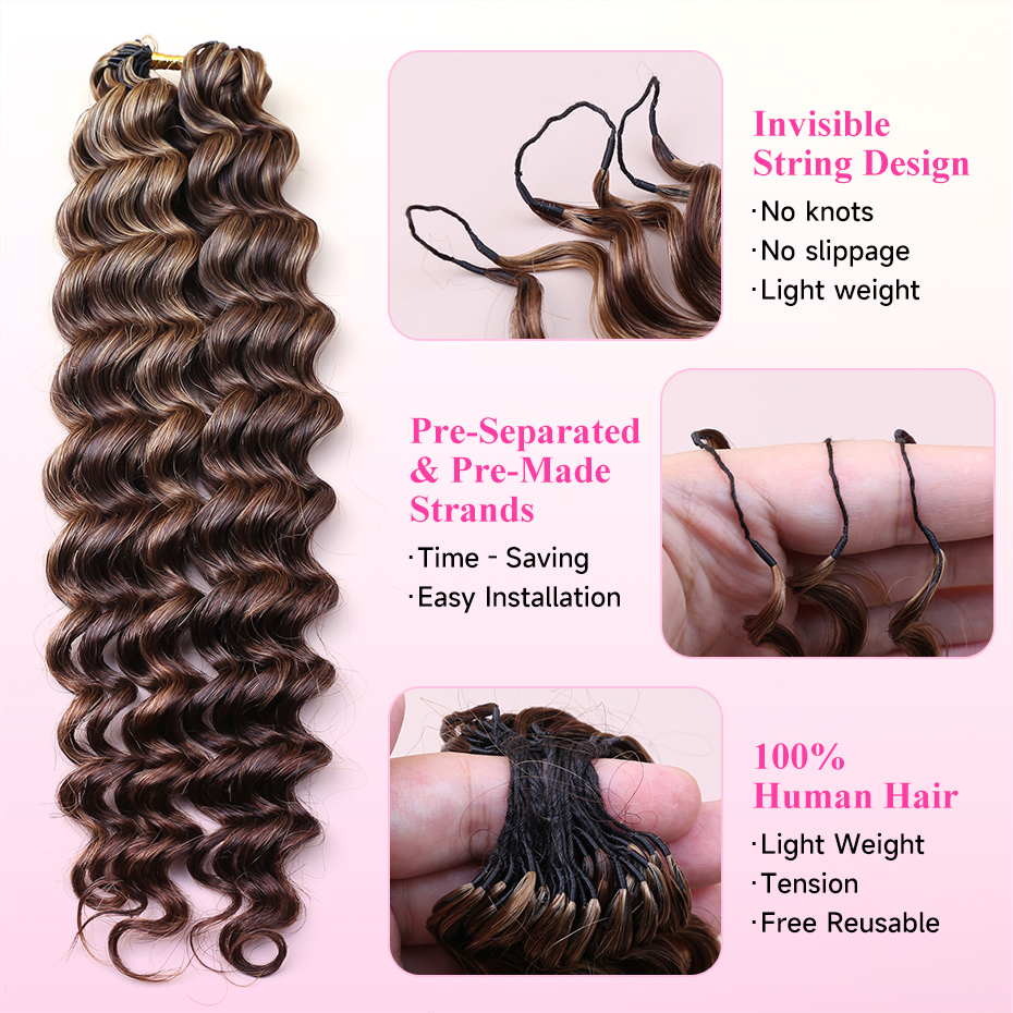 Miracle Knots Feather Crochet  - огляд і ціна Hair Bundles