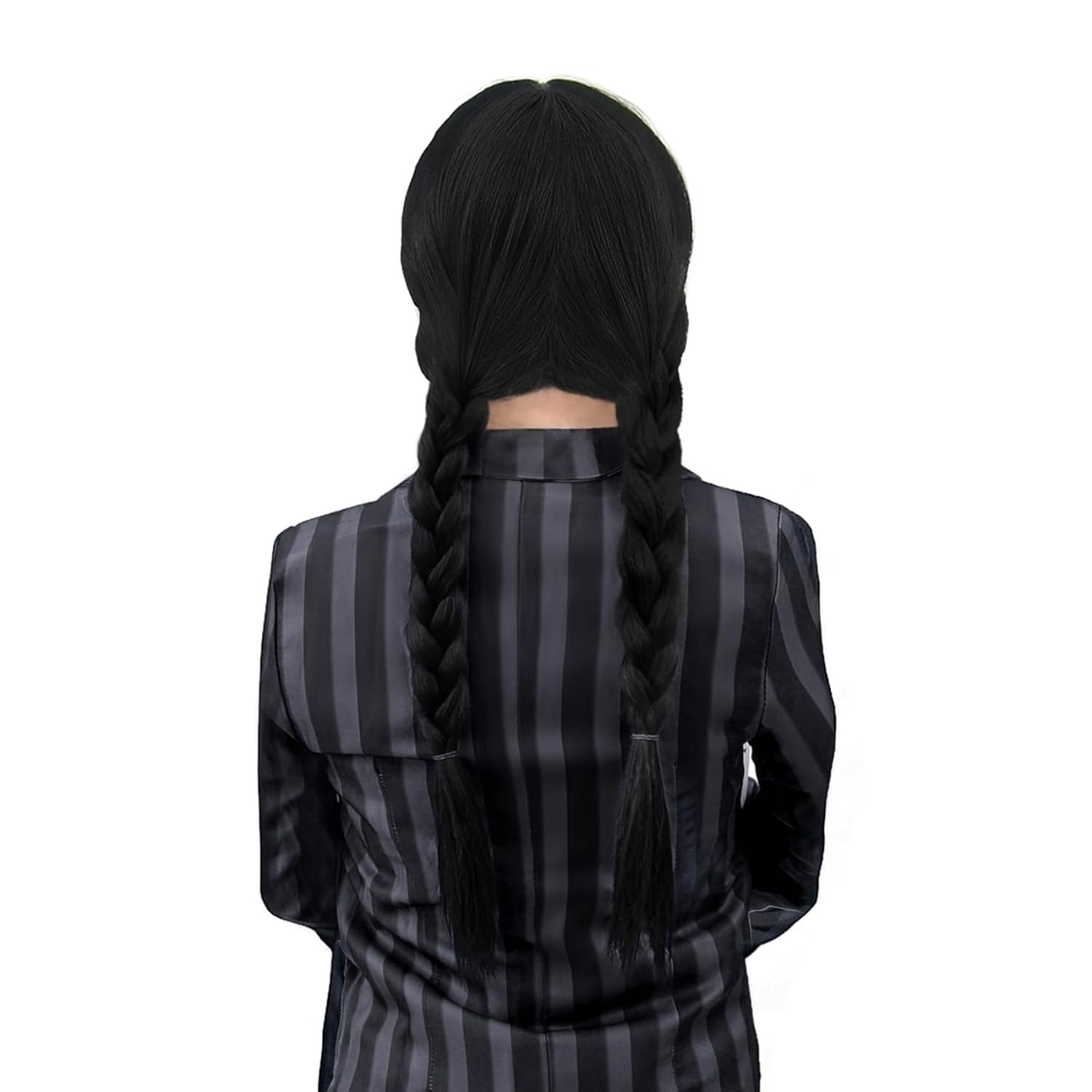 Long Black Braided Wig Widnesd - огляд і ціна Synthetic Braided Wigs For Black Women