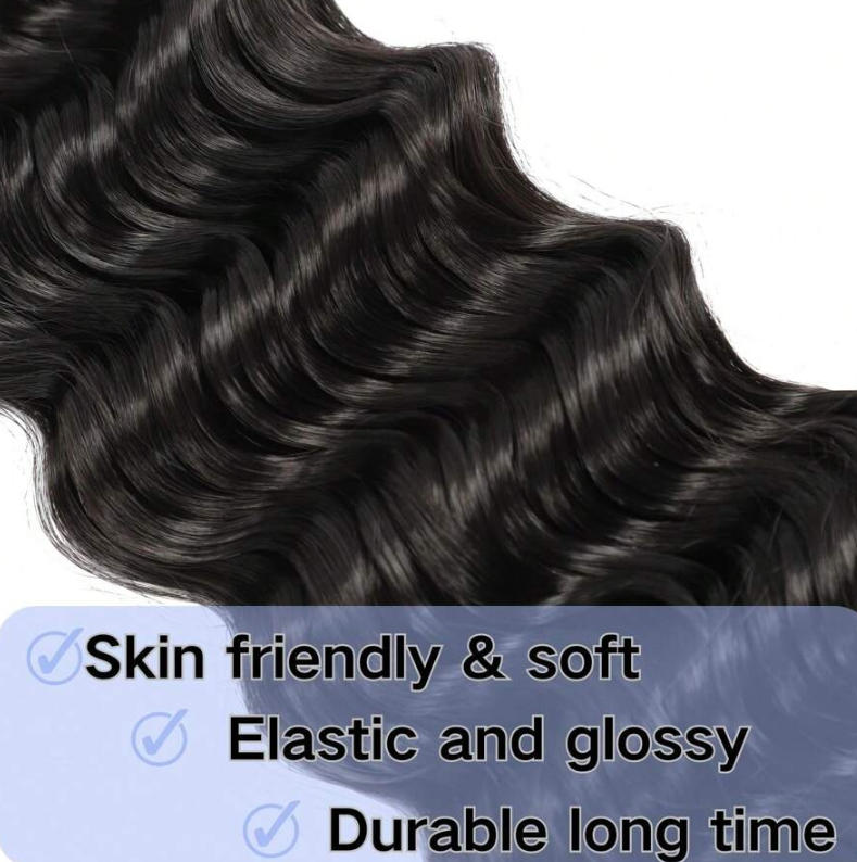 No Weft Human Braiding Hair Bu - огляд і ціна Water Wave Bulk Human Hair For Braiding