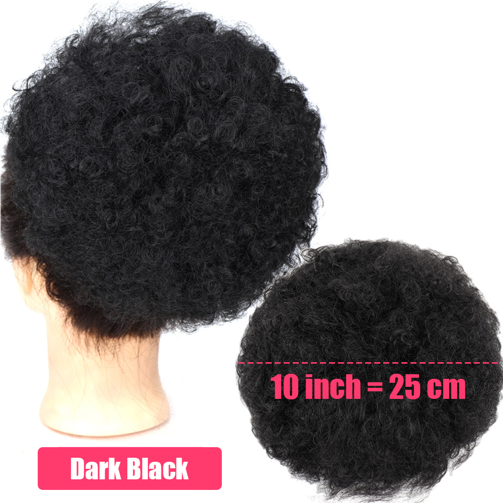 Synthetic 10Inch Big Afro Puff - огляд і ціна Drawstring Afro Curly Puff Ponytail