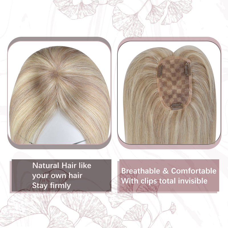 Ugeat Hair Topper Natural Huma - огляд і ціна Invisible Tape In Extensions Real Hair